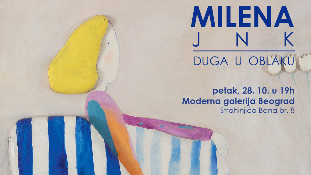"Duga u oblaku": Izložba odabranih dela Milene Jeftić Ničeve Kostić u Modernoj galeriji