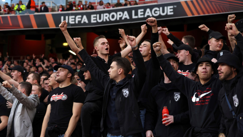 UEFA kaznila PSV zbog nereda navijača u Londonu