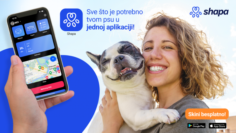 Shapa app rešenje za vlasnike pasa: Aplikacija nastala zbog informacije o bačenom otrovu, postala mnogo više