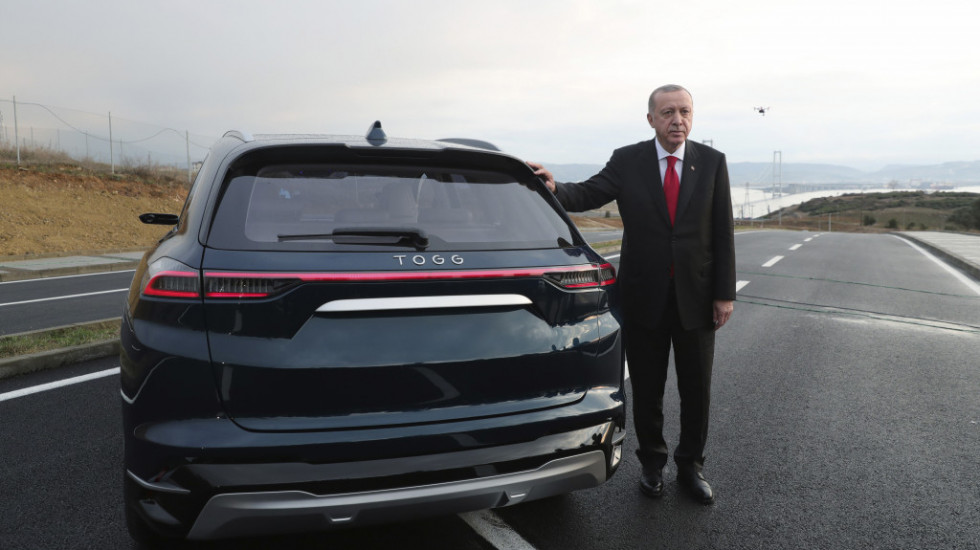 Erdogan: Prvi turski električni automobil na putevima 2023. godine