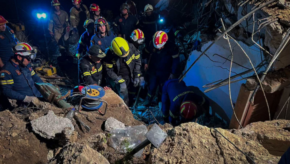 Tragedija na Kritu: Turistkinja iz Slovenije poginula kada se na hotel obrušila stena, sin izvučen živ iz ruševina