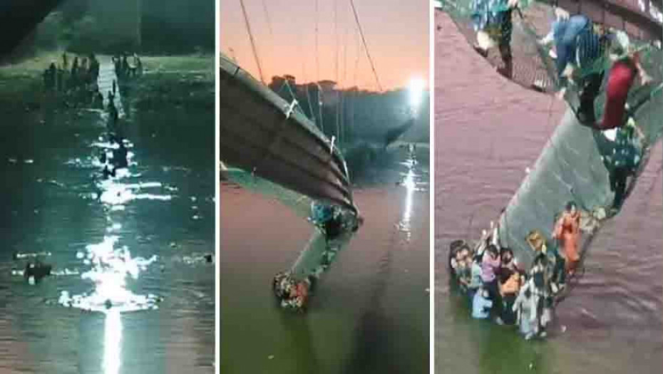 Raste broj žrtava u rušenju mosta u Indiji, objavljen snimak trenutka u kojem se srušio (VIDEO)