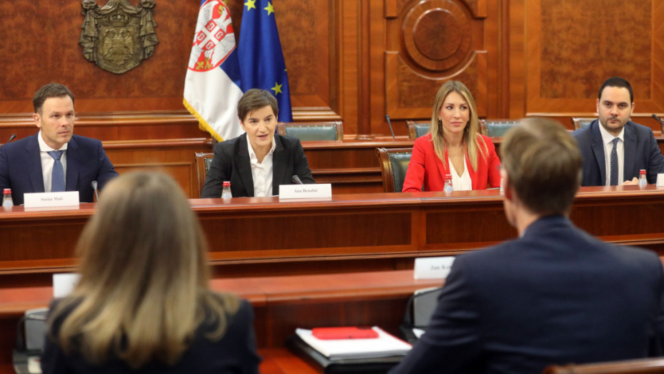 Brnabić sa delegacijom MMF: "Najvažnije da Srbija sadrži fiskalnu stabilnost i da nastavi sa reformama"