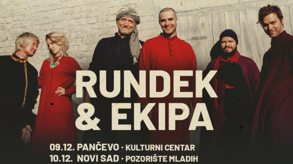 Darko Rundek & Ekipa na mini turneji: Pet koncerata širom Srbije u čast 20. rođendana albuma "Ruke"