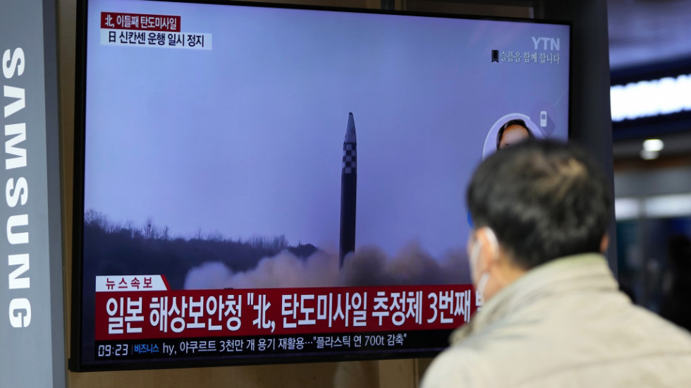Severna Koreja ispalila balističku raketu koja je pala u Japansko more
