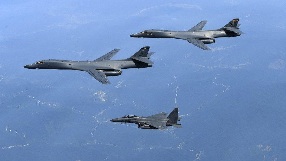 Odgovor na lansiranje raketa Pjongjanga: SAD danas na vežbama sa Seulom raspoređuju bombardere B-1B