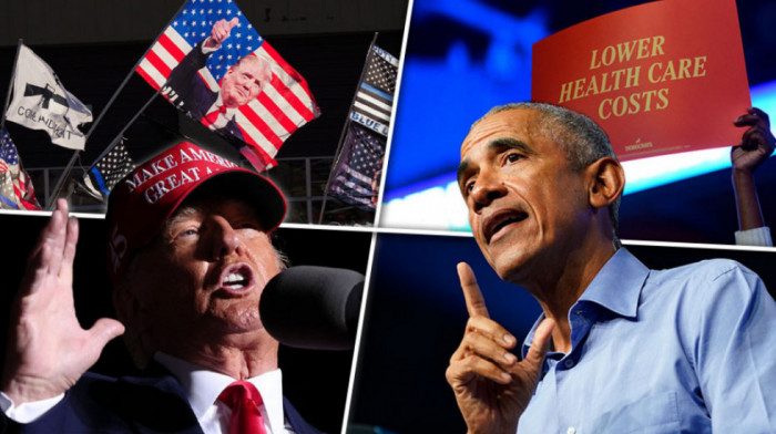 Bivši predsednici aktivni u kampanji: Obama kao "politički vatrogasac" i Tramp koji se priprema za novu kandidaturu