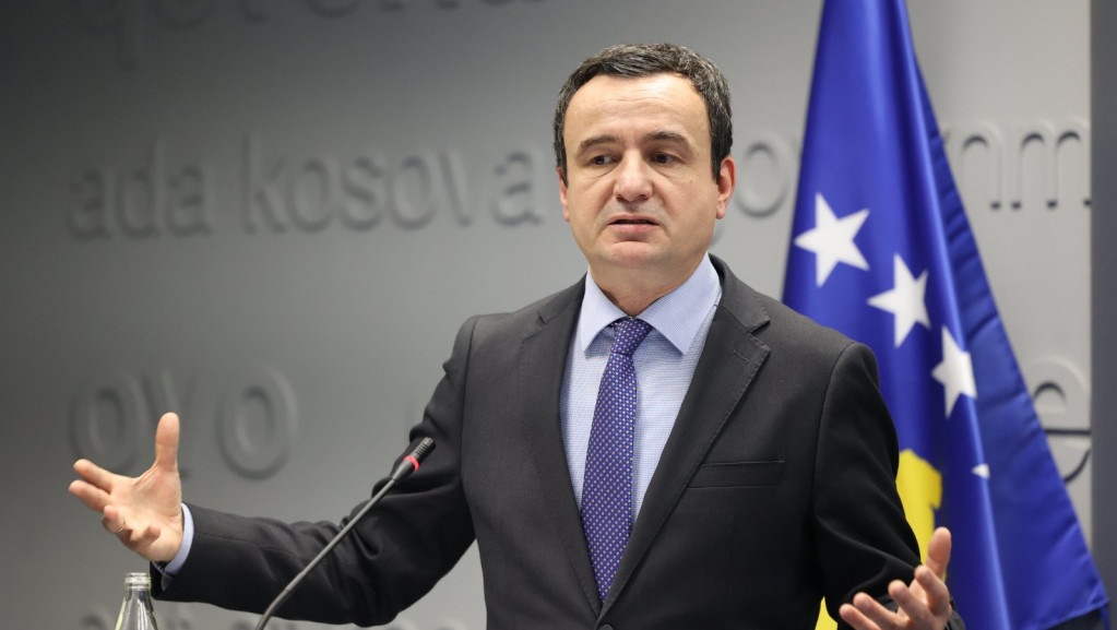 Kurti: Od Srbije zavisi da li će doći do nove eskalacije situacije na Kosovu