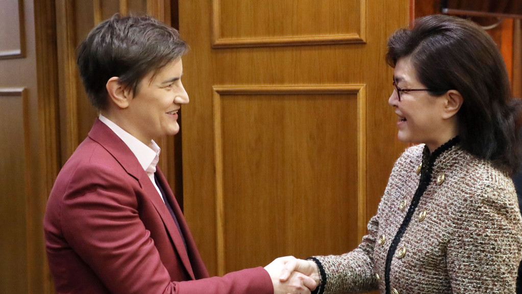 Brnabić sa Điang Ju o bilateralnim odnosima i daljoj saradnji