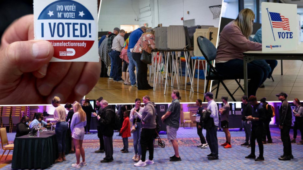Međuizbori u SAD:  Glasači nezadovoljni stanjem nacije, strahuje se od neprihvatanja rezultata