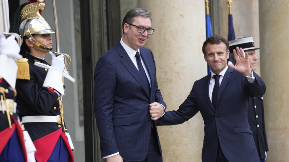 Makron čestitao Vučiću Dan državnosti Srbije: Za vašu zemlju budućnost je u perspektivi pridruživanja Evropskoj uniji