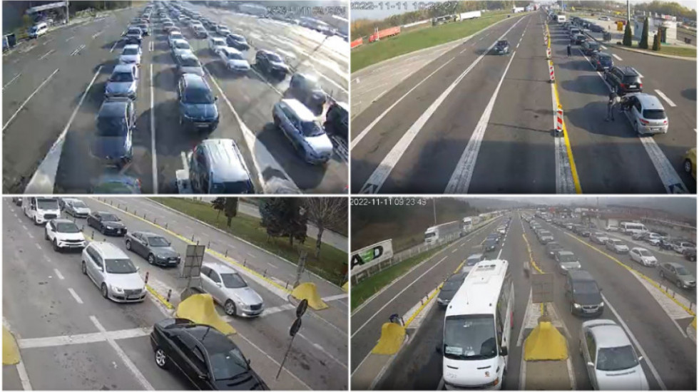Kolaps na graničnim prelazima: Kolona najduža na Horgošu, zbog radova otvorena samo jedna traka