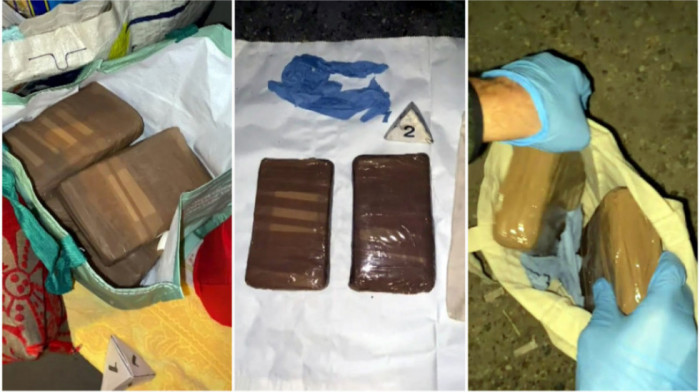 Zaplenjeno osam kilograma kokaina u Kotežu, uhapšena trojica muškaraca