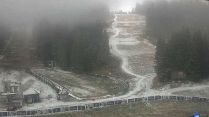 Zabelele se planine, sneg na Kopaoniku, Zlatiboru i u Sjenici - snežni prekrivač i do 15 centimetara