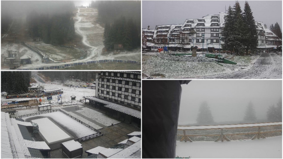 Pao prvi sneg u Srbiji: Zabelelo se na planinama, u ostatku zemlje sunčano, ali od sutra hladnije (FOTO)