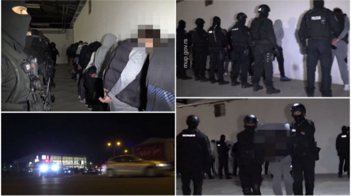 MUP objavio novi snimak velikog hapšenja: Na više lokacija privedeno 17 osoba zbog ubistava i pokušaja ubistava (VIDEO)