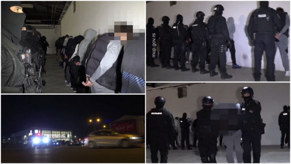MUP objavio novi snimak velikog hapšenja: Na više lokacija privedeno 17 osoba zbog ubistava i pokušaja ubistava (VIDEO)