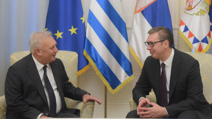 Vučić s odlazećim ambasadorom Grčke: Zahvalnost na doslednoj podršci