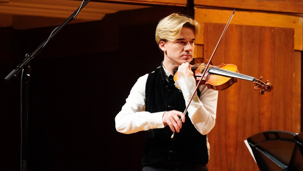 Violinista Jurij Revič oduševio publiku u Kolarcu