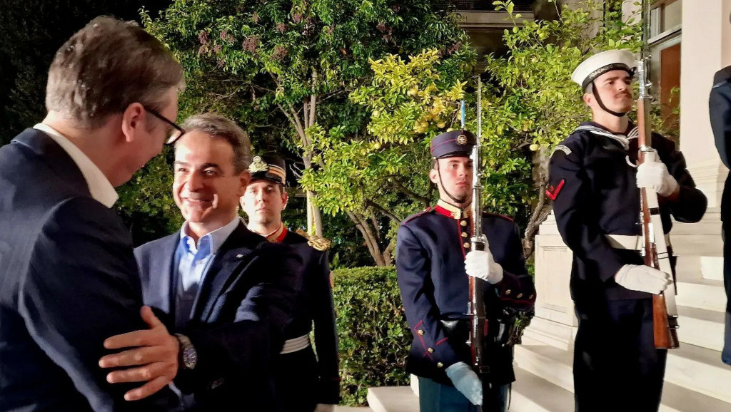 Vučić s Micotakisom u Atini:  Podrška Grčke Srbiji na evropskom putu