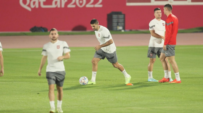 Aleksandar Mitrović trenirao sa "orlovima" u Dohi