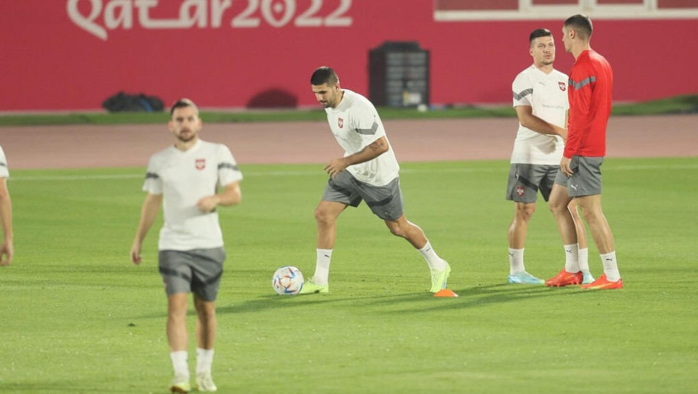 Aleksandar Mitrović trenirao sa "orlovima" u Dohi