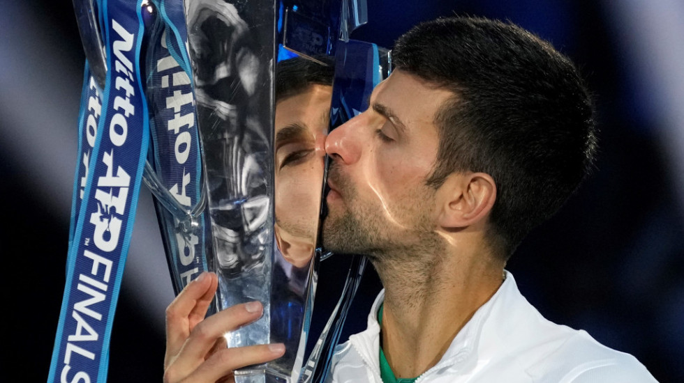 Novak Ðoković završava sezonu na petom mestu ATP liste