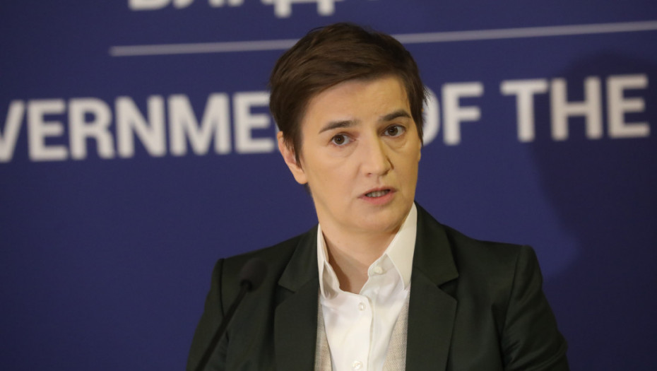 Brnabić: Vlada ostaje u potpunosti posvećena evropskim integracijama