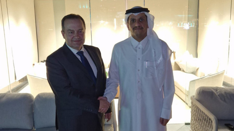 Sastali se Dačić i ministar spoljnih poslova Katara u Dohi