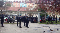 Akcija provođenja migranata i u Beogradu, marice i autobusi kod Ekonomskog fakulteta