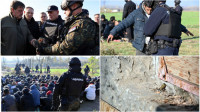 FOTO Policijska akcija nakon pucnjave u Horgošu: Privođenja i pretresi migranata na više lokacija