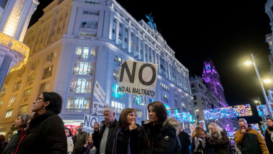 Marševi u Španiji na Dan borbe protiv nasilja nad ženama