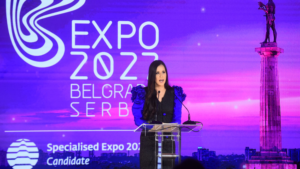 Tamara Vučić: EXPO 2027 sjajna platforma za promociju Srbije i privlačenje turista