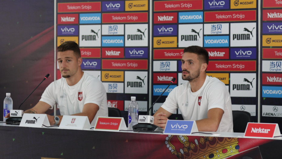 Tadić i Milinković-Savić: Atmosfera je nikad bolja, znali smo da utakmica sa Švajcarskom odlučuje
