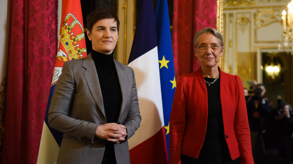 Brnabić: Potpisani sporazumi između Beograda i Prištine moraju da se sprovedu, Srbija ima podršku Francuske