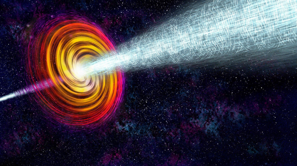 "Misteriozni" mlaz svetlosti usmeren ka Zemlji je rezultat aktivnosti crne rupe, smatraju naučnici