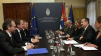 Dačić sa Oliverom Varheljijem: Prioritet je članstvo u EU