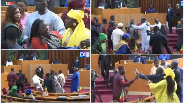 Tuča u parlamentu Senegala tokom rasprave o budžetu: Zbog uvrede verskog vođe letele stolice (VIDEO)