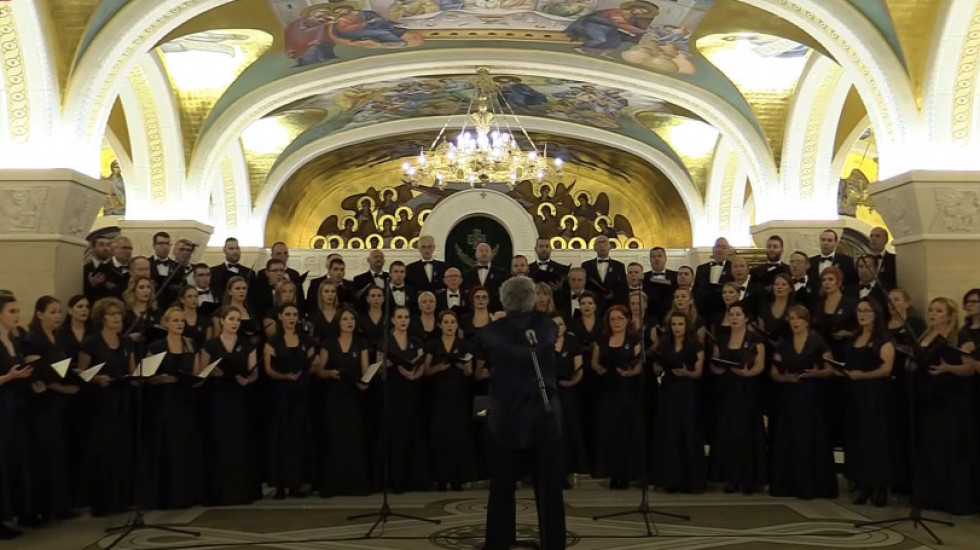 Koncert Hora "Ivo Lola Ribar" u Hramu Svetog Save