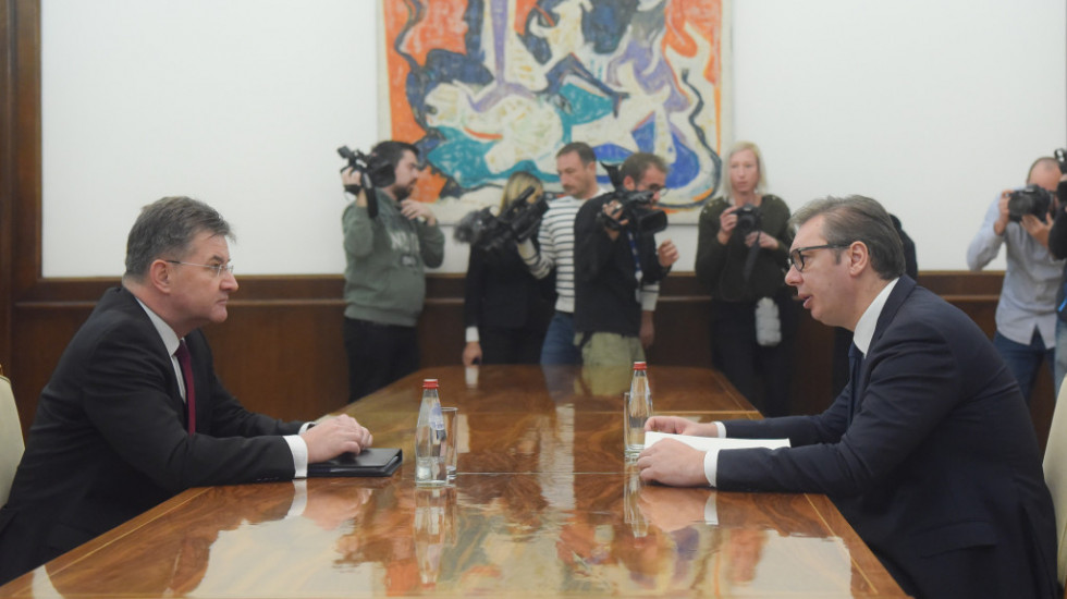 Čeka se odluka o učešću na samitu u Tirani, Vučić sa Lajčakom: Potrebna primena dogovora o ZSO i poštovanje prava Srba