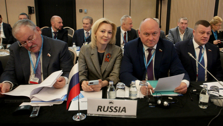 Ruska delegacija napustila zasedanje PS CES u Beogradu zbog zahteva Ukrajinaca