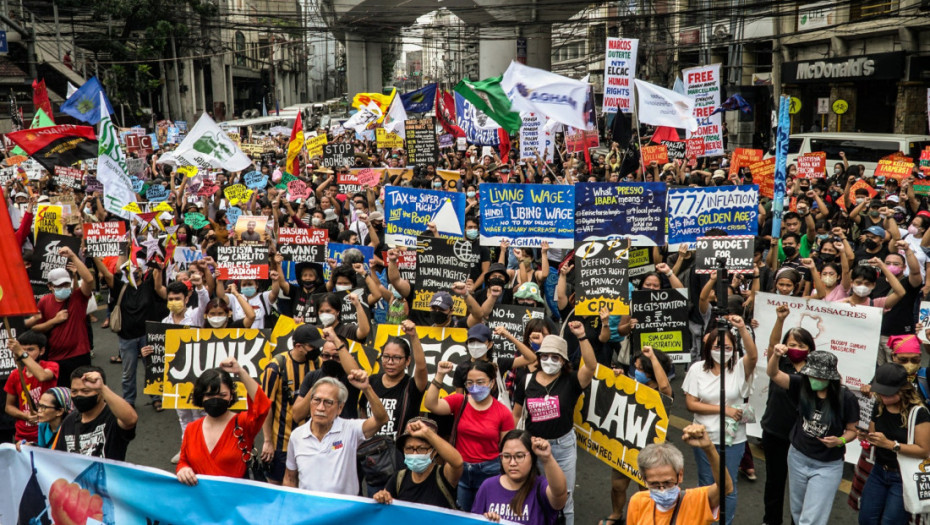 Protesti na Filipinima: "Raste broj političkih zatvorenika pod predsednikom Markosom mlađim"