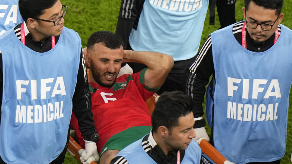 Kapiten Maroka uprkos povredi ne odustaje: Igraću polufinale i sa jednom nogom