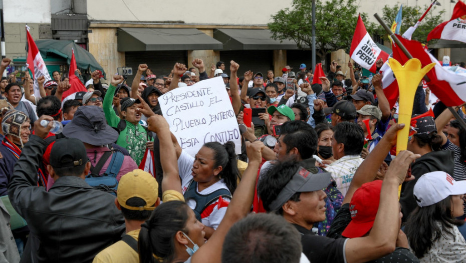 Zbog protesta u Peruu moguće vanredno stanje na teritoriji cele zemlje
