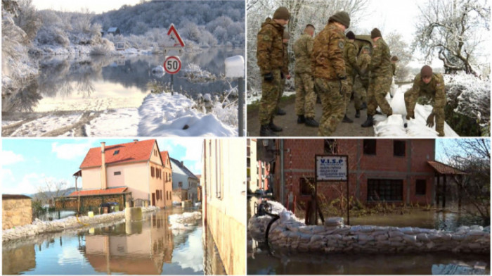 Vanredne mere odbrane od poplava i dalje na Uni, Kupi i Savi, stanje u Hrvatskoj bolje u odnosu na protekle dane