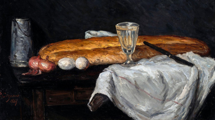 Ispod "Mrtve prirode sa hlebom i jajima" pronađen skriveni portret Pola Sezana