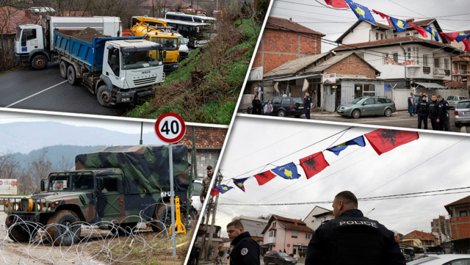 SEVER KOSOVA I DALJE BLOKIRAN Deseti dan na barikadama, Dačić: Češka neće staviti zahtev Kosova u proceduru