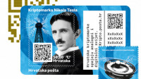 Hrvatska pošta pušta u opticaj četvrtu kriptomarku sa likom srpskog naučnika Nikole Tesle