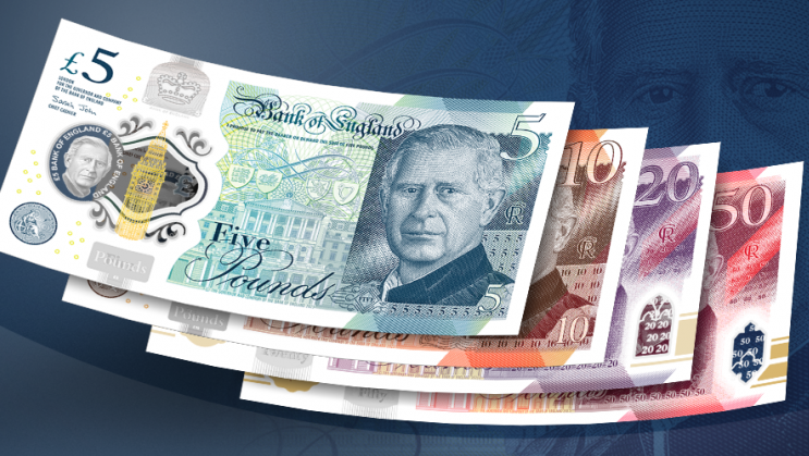 Banka Engleske otkrila novi dizajn novčanica sa likom kralja Čarlsa III
