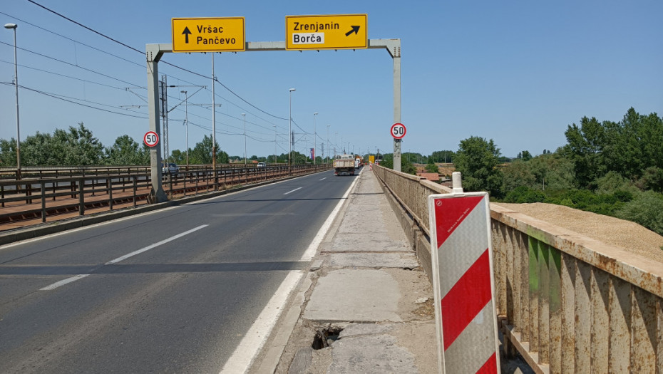 Počinju radovi na Pančevačkom mostu, trajaće do 5. novembra